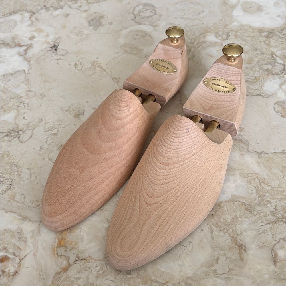 Edward Green Northampton Solid Carved Beechwood Shoe Trees $240 USD - Picture 2 of 11